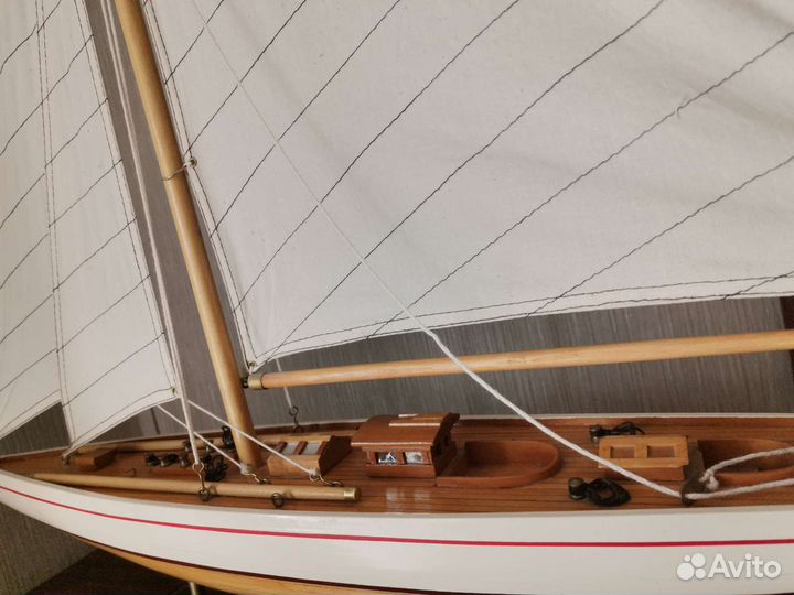 Макет яхты 63см75см