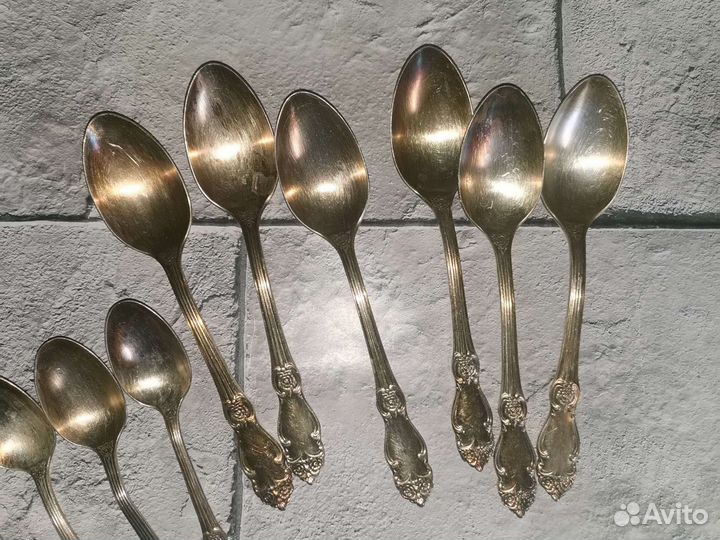 Мельхиоровые столовые приборы СССР