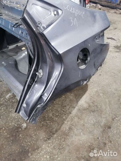 Крыло заднее левое Hyundai Solaris 1