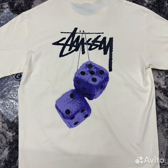 Футболка Stussy Fuzzy Dice Tee