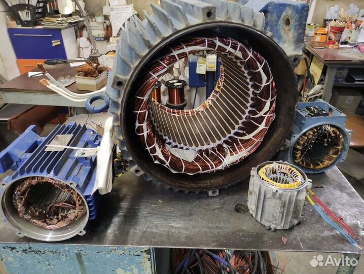 Ремонт электродвигателей