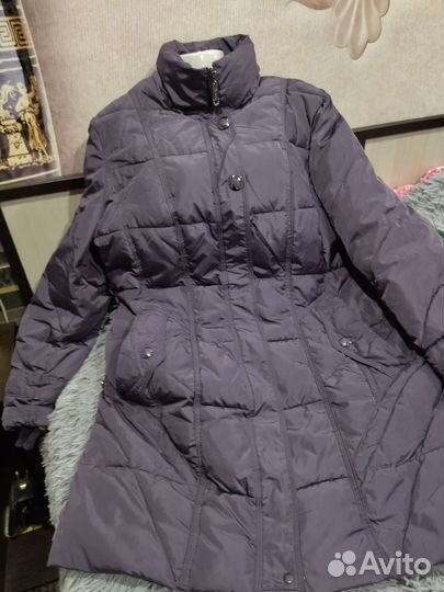 Зимняя длинная куртка 46. Гайва