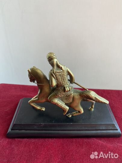Бронзовая статуэтка Скиф воин всадник