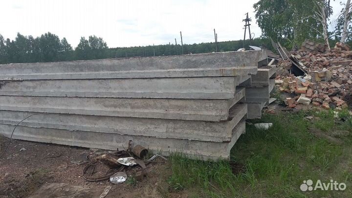 Плиты перекрытия пкж б/у