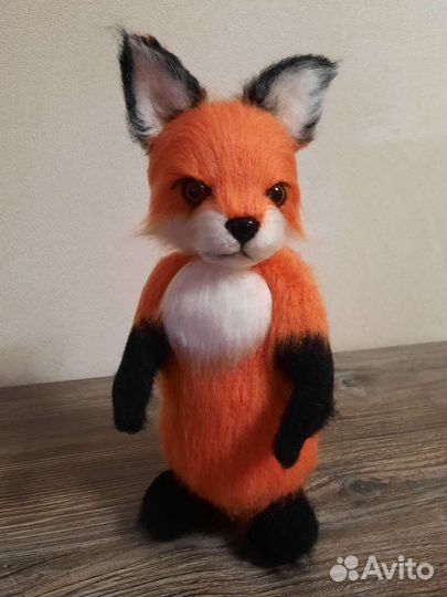 Тигр,Лиса, Кролик ручная работа вязаные игрушки