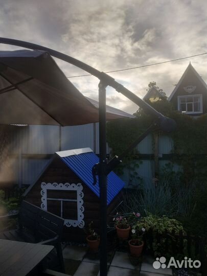 Зонт садовый для дачи бу