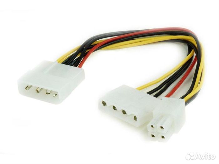 Разветвитель питания Cablexpert CC-PSU-4 Molex-&g