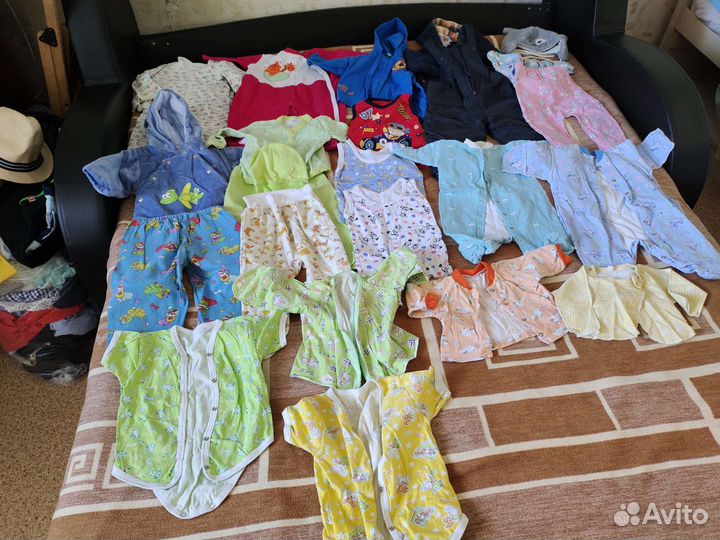 Пакет вещей на мальчика от 0 до 1 года