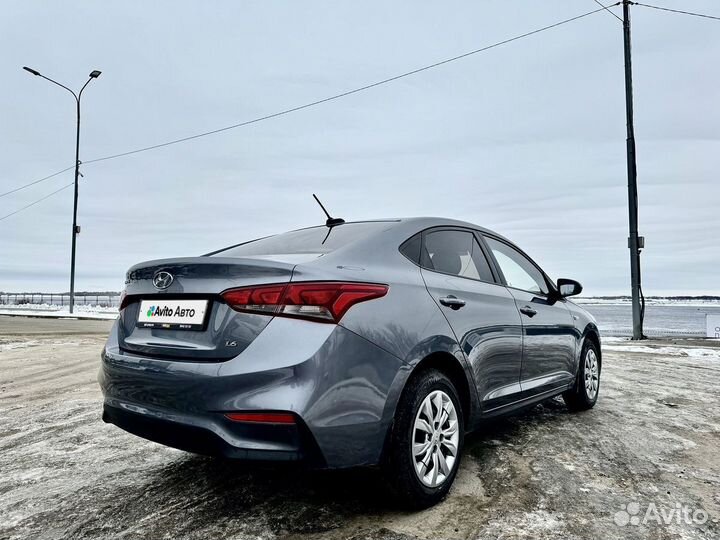 Hyundai Solaris 1.6 AT, 2017, 51 452 км