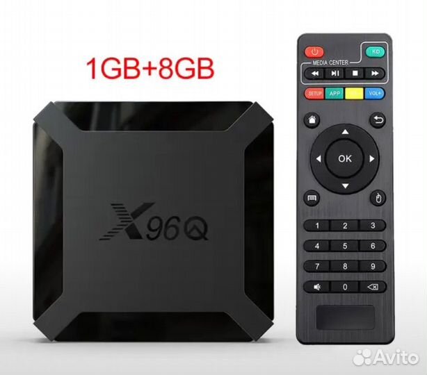 SMART tv приставка x96q Новая для тв