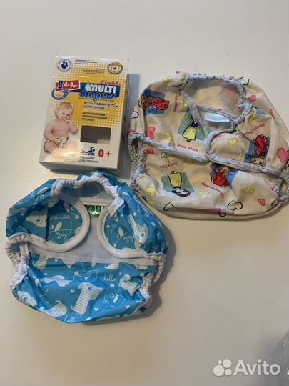 Многоразовые подгузники для плавания 4-9 кг