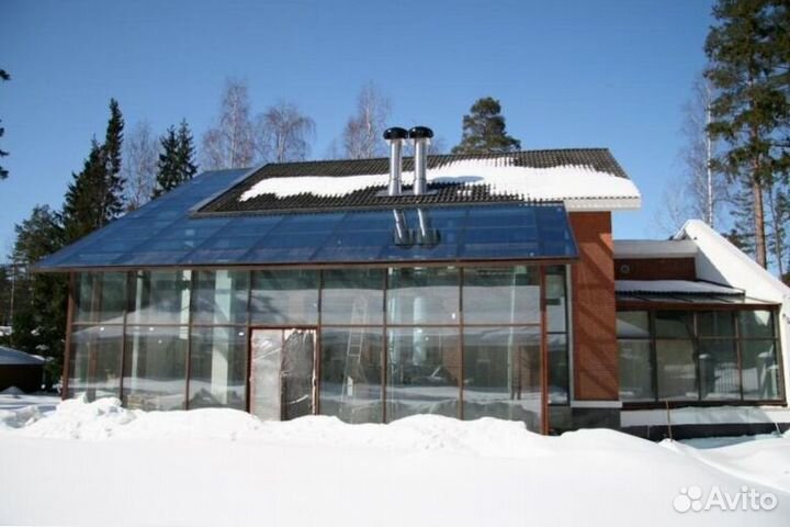 Алюминиевые окна теплые