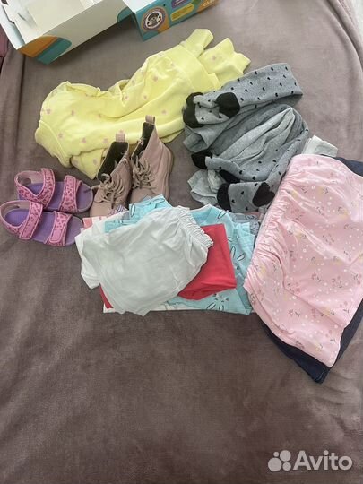 Пакет вещей на девочку 98