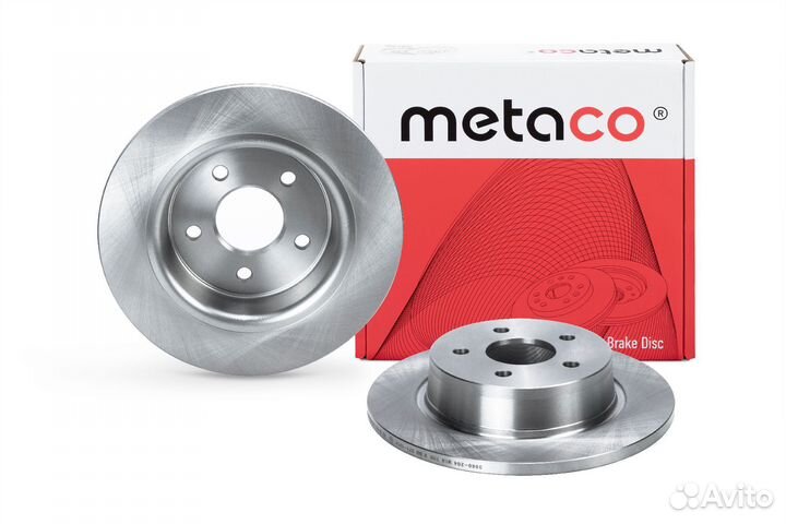 Диск тормозной задний Metaco 3060-204