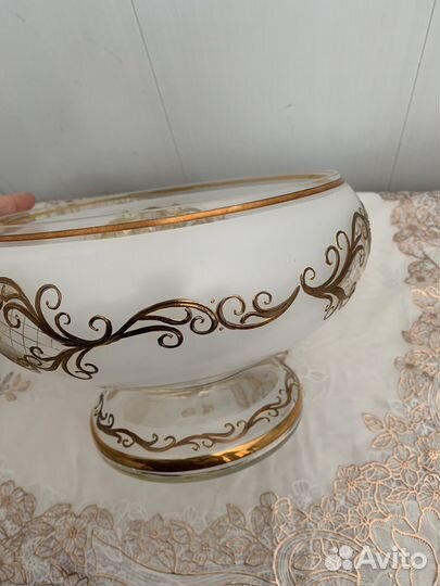 Ваза богемия лепка