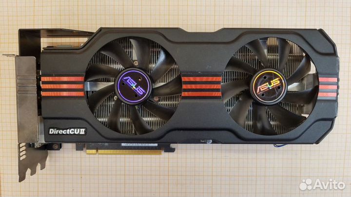 Видеокарта б/у asus GTX680-DC2-2GD5
