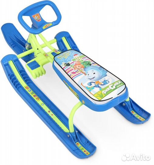 Снегокат, санки на лыжах Nika новые