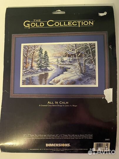 Набор для вышивания dimensions 3885 США