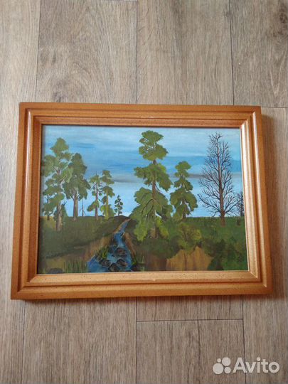 Картина маслом