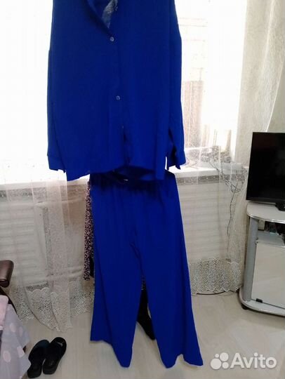 Костюм рубашка и брюки женский