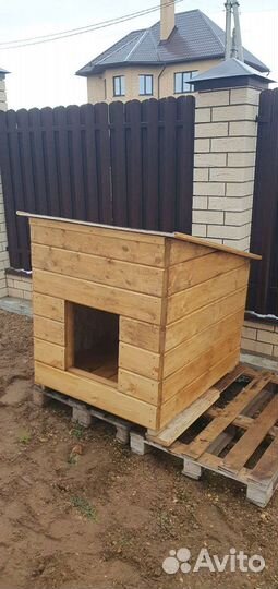 Будка для собаки утепленная