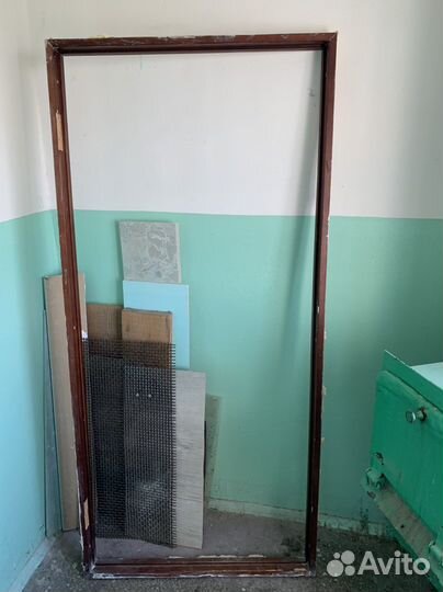 Дверь входная двойная бу