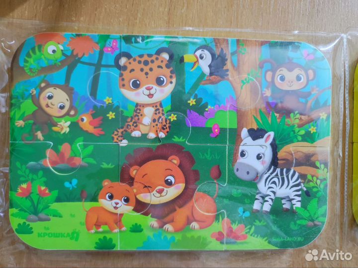 Макси пазлы для малышей