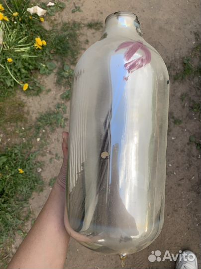 Колба 3,2 л. для китайского термоса СССР