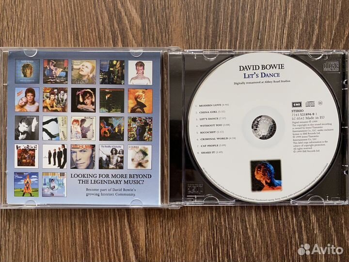 David Bowie - Lets Dance - 1983 - 1999 CD