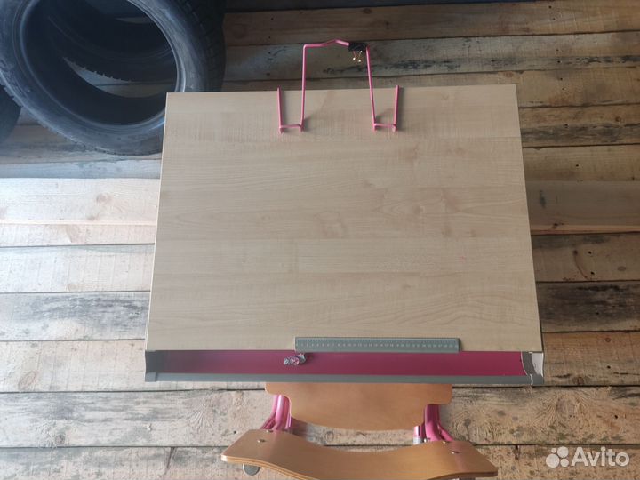 Растущая парта и стул деми