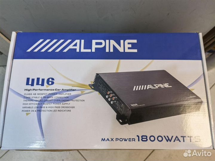 Автомобильный усилитель 4 канальный