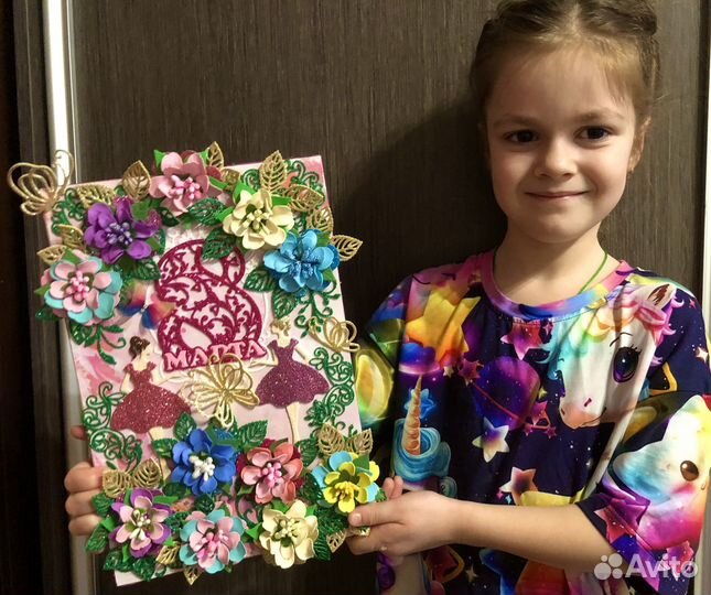 Панно картина поделка к 8 марта