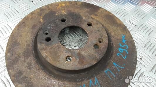 Диск тормозной передний ssang yong korando 2 (1KK1