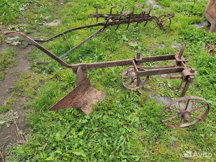 Плуг борона СССР старинный