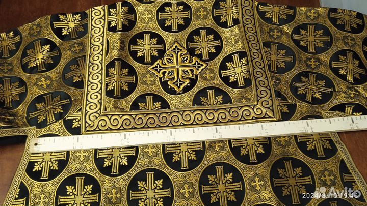 Дьяконское новое облачение парча