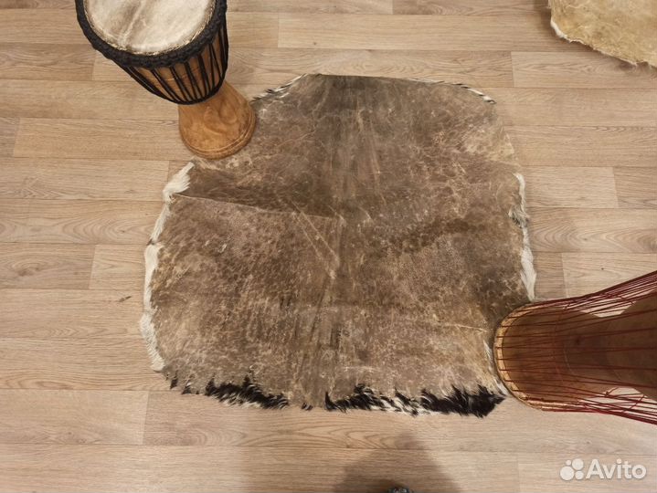 Кожа Гвинея, Мали и ремонт джембе