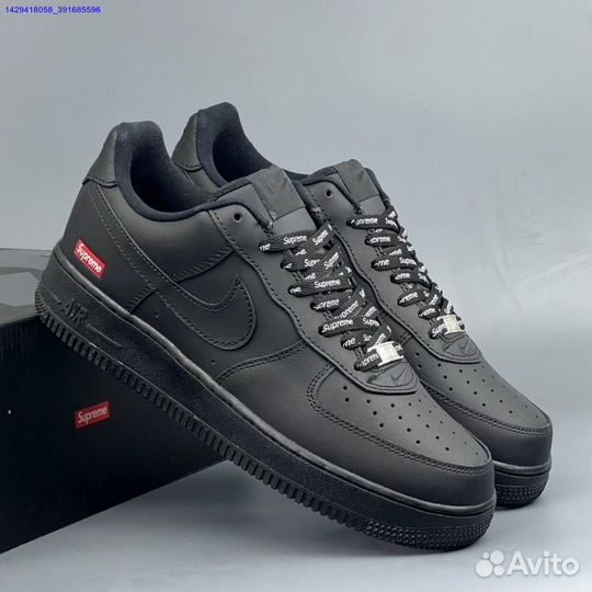 Кроссовки Nike Air Force 1 Low & Supreme (Арт.20567)