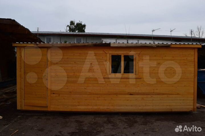 Вагончик строительный (времянка) 4М