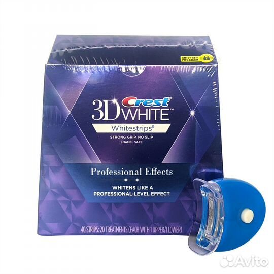 Полоски для отбеливания зубов Crest 3D Professiona