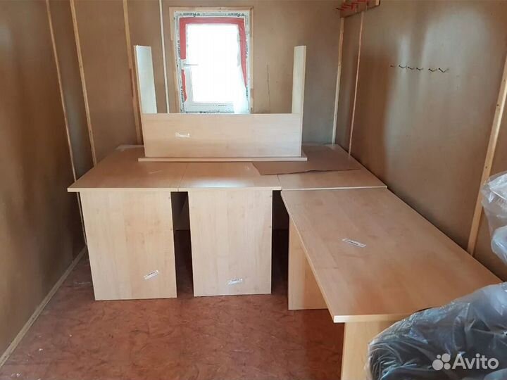 Аренда строительных бытовок, вагончиков с мебелью