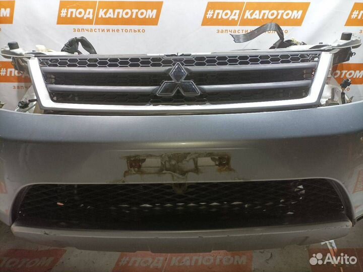 Ноускат Бампер Mitsubishi Outlander 2 2006