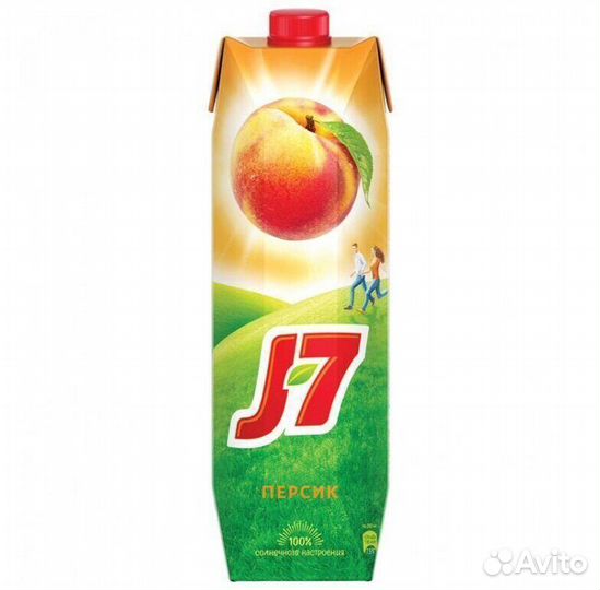 Опт - Сок J7 Персик 1л