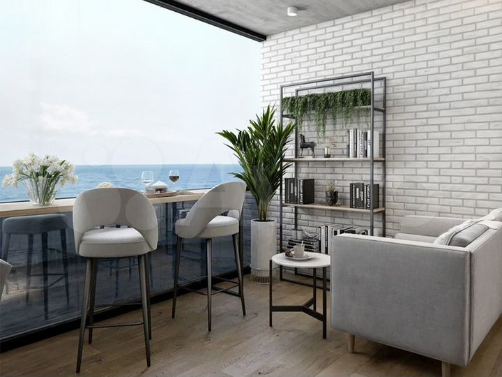 1-к. квартира, 49,1 м², 6/12 эт.