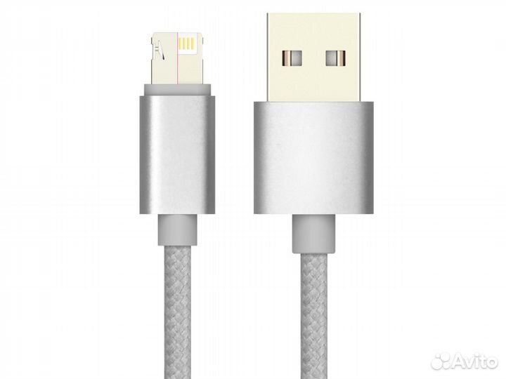 Кабель Partner Magic Micro-USB+Lightning, 1м, 2.1А