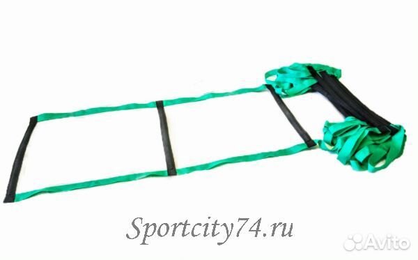 Скоростная лестница Спортинвентарь-Ек 8 м зеленая
