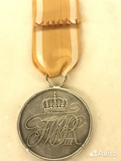 Медаль, Пруссия (Германия) за заслуги перед госуда