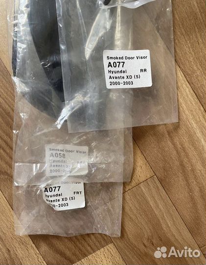 Дефлекторы окон hyundai