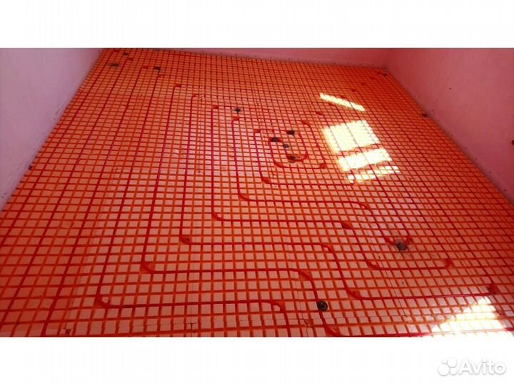 Теплый пол (пенопласт)