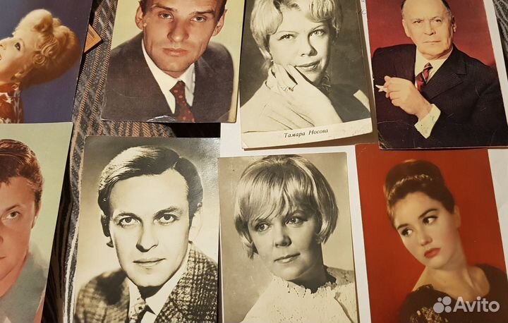 Спичечные этикетки; актеры СССР