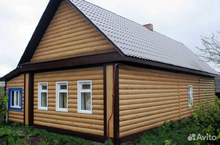 Сайдинг металлический / блок-хаус